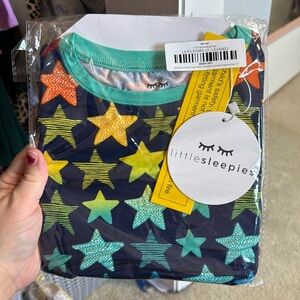 New in bag 3T little sleepies pjs